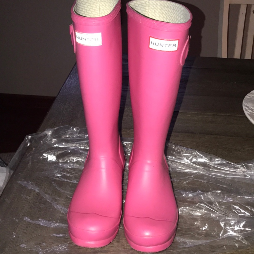 Matte hunter boots